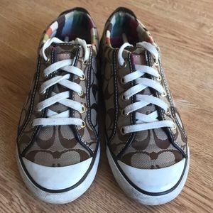 Coach sneakers. Size 7